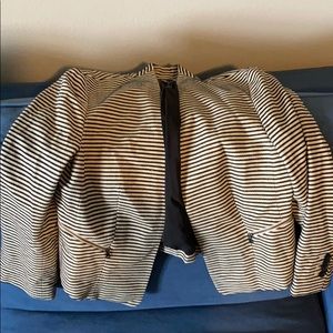 Striped blazer